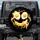 High Contrast Realistic Fried Egg Banana Smiley Face - Fun Driving Lifestyle Gift for Foodies Spare Tire Cover - 1