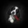 Black White Spaniel Dog Red Feather - Pet Lover Automotive Gift Spare Tire Cover - 6