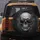 Realistic Skull Sunglasses Chains - Dark Industrial Car Decor Spare Tire Cover - 5