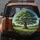 Majestic Leafy Deciduous Tree Dandelion Meadow Rolling Landscape - Nature Lover Gift Spare Tire Cover - 5