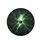 Electric Green Lightning Bolt Dark Fractured Earth Glowing Cracks - Outdoor Adventure Spare Tire Cover - 4