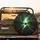 Electric Green Lightning Bolt Dark Fractured Earth Glowing Cracks - Outdoor Adventure Spare Tire Cover - 2