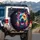 Close-up Pitbull Dog Portrait - Pitbull Lover Gift, Everyday Car Decor for Dog Owners Spare Tire Cover - 3
