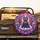Sapphire Cat Lotus Mandala Boho Lifestyle Gift for Cat Lover Spare Tire Cover - 2