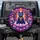 Sapphire Cat Lotus Mandala Boho Lifestyle Gift for Cat Lover Spare Tire Cover - 1