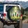 Three Children Jumping Soccer Green Grass Field - Outdoor Play Fun Gift Spare Tire Cover - 3