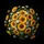 Vibrant Yellow Sunflowers White Daisies Green Leaves Midnight Black Garden Lover Gift Spare Tire Cover - 6