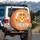 Cartoon Lion Pastel Suit Sunglasses Vacation Travel Safari Lover Gift Spare Tire Cover - 3