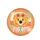Cartoon Lion Pastel Suit Sunglasses Vacation Travel Safari Lover Gift Spare Tire Cover - 4