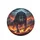 Ferocious Dark Wolf Fiery Volcanic Landscape - Adventure Lover Auto Decor Gift Spare Tire Cover - 4