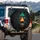 Highly Detailed Sullen Grumpy Duck Character Portrait Orange Beak - Wildlife Lover Gift Spare Tire Cover - 3