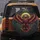 Powerful Majestic Crimson Gold Eagle Art Deco Geometric Tribal - Wildlife Lover Gift Spare Tire Cover - 5