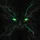 Glowing Green Cat Eyes Lightning - Driving Enthusiast Gift Spare Tire Cover - 6