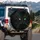 Glowing Green Cat Eyes Lightning - Driving Enthusiast Gift Spare Tire Cover - 3