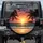 Fiery Tropical Sunset Ocean Beach Palm Trees Island - Travel Gear Gift Spare Tire Cover - 1