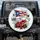 Red Coqui Frog Puerto Rico Flag El Morro Fort - Puerto Rico Cultural Heritage Gift Spare Tire Cover - 1