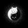 Intertwined Black White Cat Yin Yang Symbol - Cosmic Dust Cat Lover Decor Gift Spare Tire Cover - 6