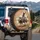 Bucking Bull Rodeo Cowboy - Western Lifestyle Fan Gift Spare Tire Cover - 3