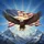 Bald Eagle American Flag Snow Mountains - Independence Day Patriotic Gift Spare Tire Cover - 6