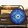 Cosmic Eight-Pointed Star Mandala - Adventure Travel Gift for Space Enthusiasts Spare Tire Cover - 2