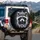 Crowned Raccoon Diamond Tiara Purple Bow Tie YOU - Wildlife Lover Gift Spare Tire Cover - 3
