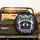 Crowned Raccoon Diamond Tiara Purple Bow Tie YOU - Wildlife Lover Gift Spare Tire Cover - 2