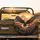Bald Eagle American Flag Mountain Landscape - Independence Day Wildlife Gift Spare Tire Cover - 2