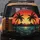 Tropical Palm Trees Volcanic Mountains Sunset Sky - Road Trip Essential Spare Tire Cover - 5