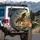 Powerful Bay Horse Gallop Storm Clouds Prairie - Wildlife Lover Gift for Horse Lover Spare Tire Cover - 3