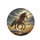 Powerful Bay Horse Gallop Storm Clouds Prairie - Wildlife Lover Gift for Horse Lover Spare Tire Cover - 4