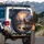 Majestic Bull Elk Mountain Lake Sunset - Wildlife Lover Gift Spare Tire Cover - 3