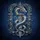 Silver Gold Dragon Broadsword Azure Gems - Fantasy Lover Gift for Adventure Seeker Spare Tire Cover - 6