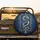 Silver Gold Dragon Broadsword Azure Gems - Fantasy Lover Gift for Adventure Seeker Spare Tire Cover - 2