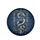 Silver Gold Dragon Broadsword Azure Gems - Fantasy Lover Gift for Adventure Seeker Spare Tire Cover - 4