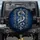Silver Gold Dragon Broadsword Azure Gems - Fantasy Lover Gift for Adventure Seeker Spare Tire Cover - 1