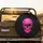 Neon Pink Winking Skull Heart Eye Ethereal Mist Dark Gothic Filigree - Gothic Lover Gift Spare Tire Cover - 2