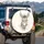 Shaggy Cartoon Donkey Head - Animal Lover Car Decor Gift Spare Tire Cover - 3