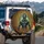 Powerful Cthulhu Entity Ancient Eldritch Runes Cosmic Map - Occult Fantasy Decor Gift Spare Tire Cover - 3