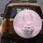 White Cat Pink Glasses Headphones Iridescent Bubbles - Car Decor Gift Spare Tire Cover - 5