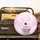 White Cat Pink Glasses Headphones Iridescent Bubbles - Car Decor Gift Spare Tire Cover - 2