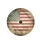 Heavily Weathered American Flag Faded Stars Stripes - Patriotic Heritage Display for Veterans Spare Tire Cover - 4