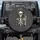 Smoke-Shrouded Upper Torso Skeleton Peace Sign Gesture - Car Decor Gift Spare Tire Cover - 1