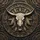 Longhorn Bull Skull Feathers Tribal Mandala - Western Car Decor Gift for Cowboy Spare Tire Cover - 6