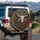 Longhorn Bull Skull Feathers Tribal Mandala - Western Car Decor Gift for Cowboy Spare Tire Cover - 3