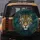 Majestic Jungle Cat Yellow Eyes White Whiskers Tropical Foliage - Wildlife Lover Gift Spare Tire Cover - 5