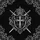 Silver Crown Shield Crossed Swords Rococo Scrollwork - Formal Decor Gift Spare Tire Cover - 6