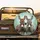 Brown Grey Donkeys Portrait with Expressive Eyes - Farmhouse Decor Gift Spare Tire Cover - 2