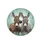 Brown Grey Donkeys Portrait with Expressive Eyes - Farmhouse Decor Gift Spare Tire Cover - 4