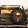 Golden Skull Scattered Skulls & Dots - Custom Vehicle Decor for Skull Lover Spare Tire Cover - 2