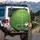 Soccer Ball Pitch Lines Green Grass - Game Day Celebration Sports Lover Gift Spare Tire Cover - 3